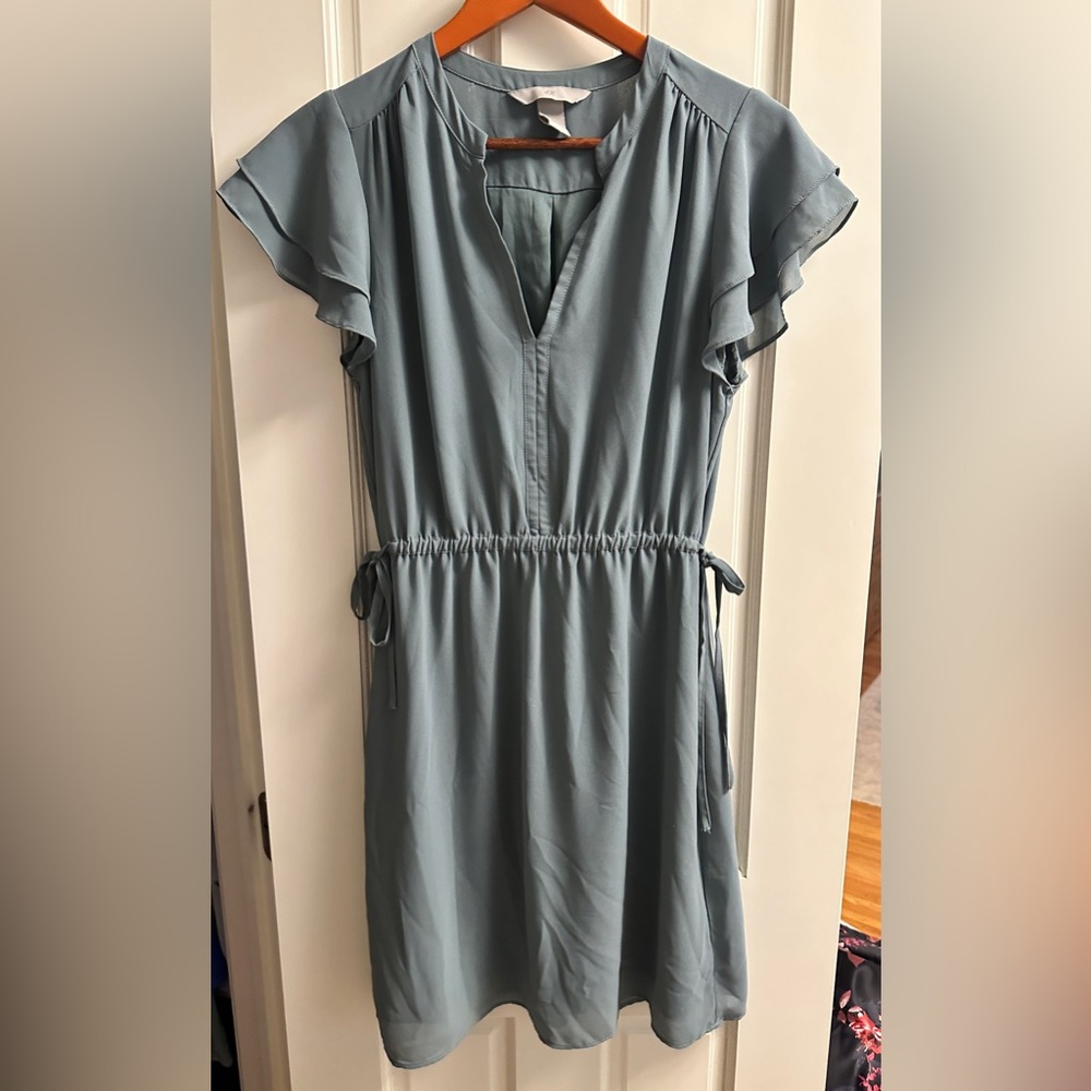 H&M Blue Dress, size 8.
